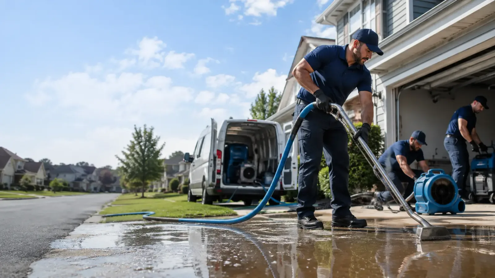 Flood Damage Restoration in Okay, OK